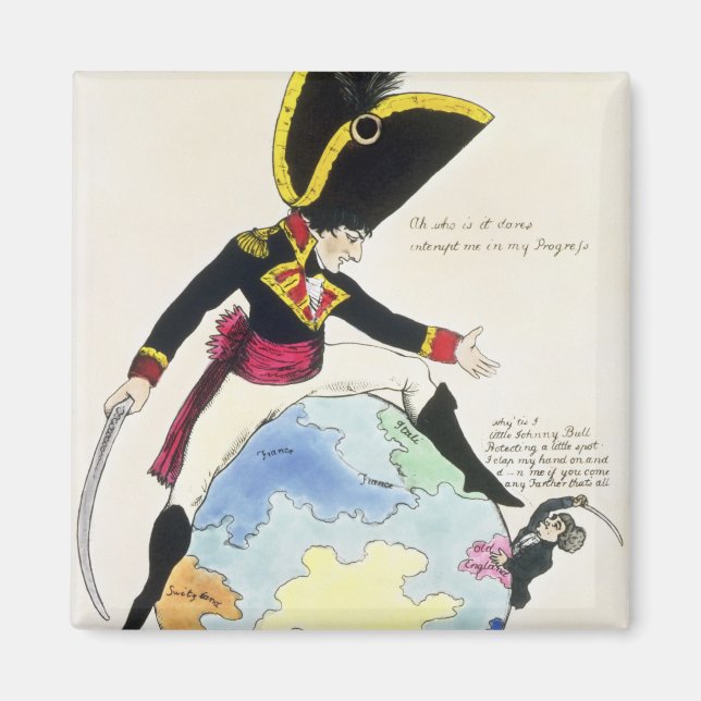 A Stoppage to a Stride over the Globe, 1803 Magnet (Vorne)