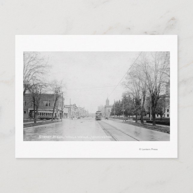 A Street Scene 11 Postkarte (Vorderseite)