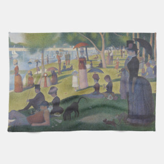 A Sunday on La Grande Jatte, Georges Seurat 1884 Geschirrtuch