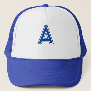 "A"-Symbol - Erstmaliges Monogramm-Logo Truckerkappe