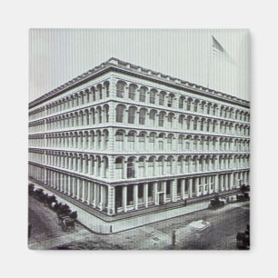 A.T. Stewart's Kaufhaus NYC Vintage Magnet