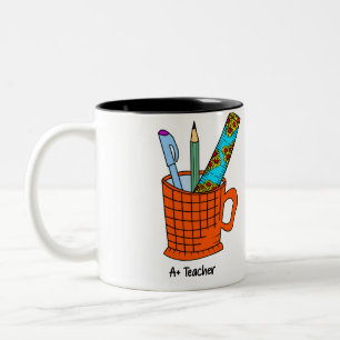 A+ Teacher Coffee Tasse   Geschenk für Lehrer 
