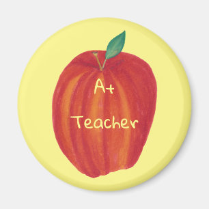 A+ Teacher Wasserfarben-Apple-Magnete Magnet