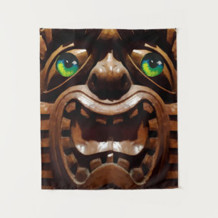A Tiki Terraced - Ken Gage Art Wandteppich