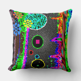 A Timeless Fusion of Color & Mystery Kissen