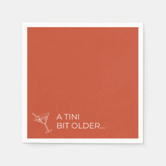A TINI BIT ÄLTERER SERVIETTE