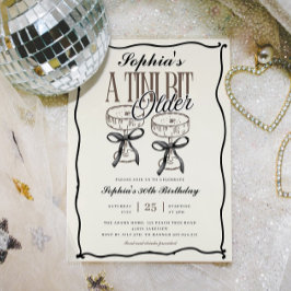 A Tini Bit Older Espresso Martini Quirky Geburtsta Einladung