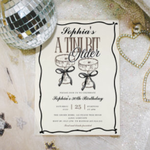 A Tini Bit Older Espresso Martini Quirky Geburtsta Einladung