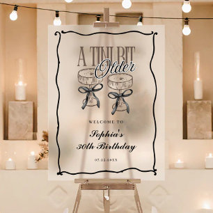 A Tini Bit Older Espresso Martini Quirky Willkomme Acrylschild