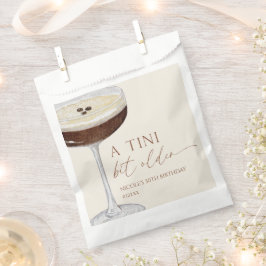 A Tini Bit Older Expresso Martini Geburtstagsparty Geschenktütchen