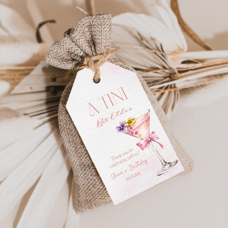 A Tini Bit Older Martini 30th Birthday Thanks Geschenkanhänger