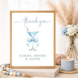 A Tini One Is On The Way Boy Cards Books and Gifts Poster