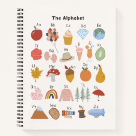A to Z Alphabet Kids Sketch and Practice Notizbuch