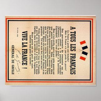 A Tous les Français Poster