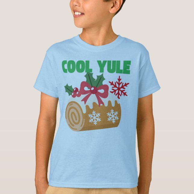A trendy, colorful holiday design T-Shirt (Vorderseite)