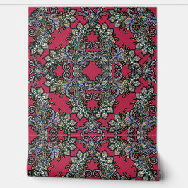 A Tribute to Italian Renaissance on Crimson Red Tapete