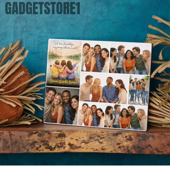 A True Friendship | Friendship Day | Inspirational Fotoplatte (A True Friendship | Friendship Day | Inspirational Plaque
)