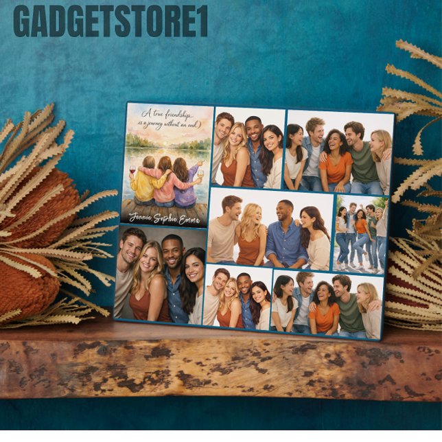 A True Friendship | Friendship Day | Inspirational Fotoplatte (A True Friendship | Friendship Day | Inspirational Plaque
)