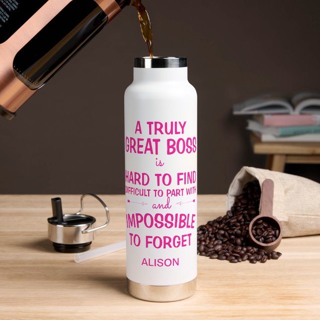 A truly great boss personalized mug trinkflasche (Von Creator hochgeladen)