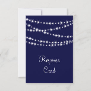A Twinkle Lights UAWG (Marine) RSVP Karte