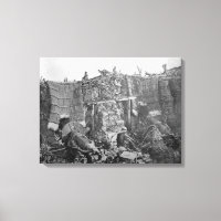 A Two Gun Battery während des Krimkriegs, c.1855