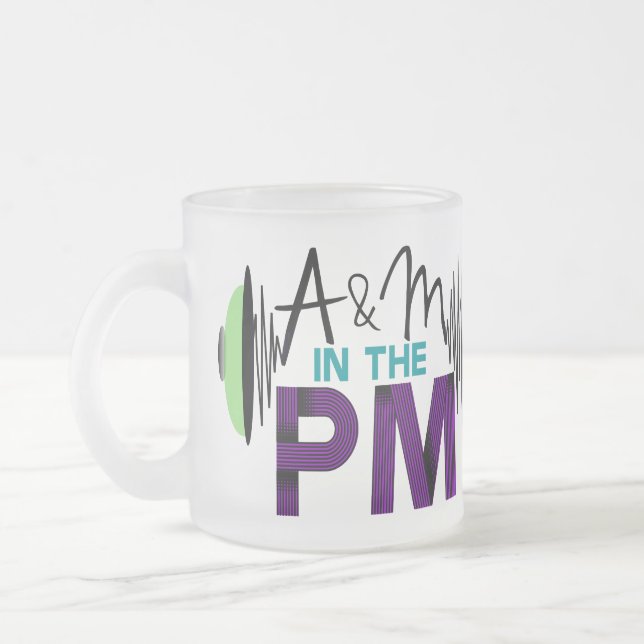 A u. M in der P.M.-Tasse Mattglastasse (Links)
