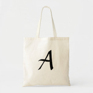 a) Unterschrift: Einfaches Geschenk Tragetasche