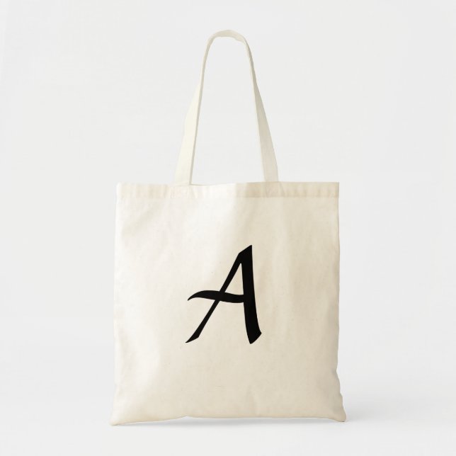 a) Unterschrift: Einfaches Geschenk Tragetasche (Vorne)