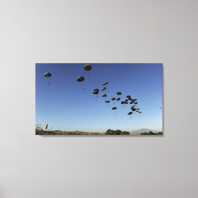 A US Air Force C-17 Globemaster III 2 Leinwanddruck (Vorderseite)