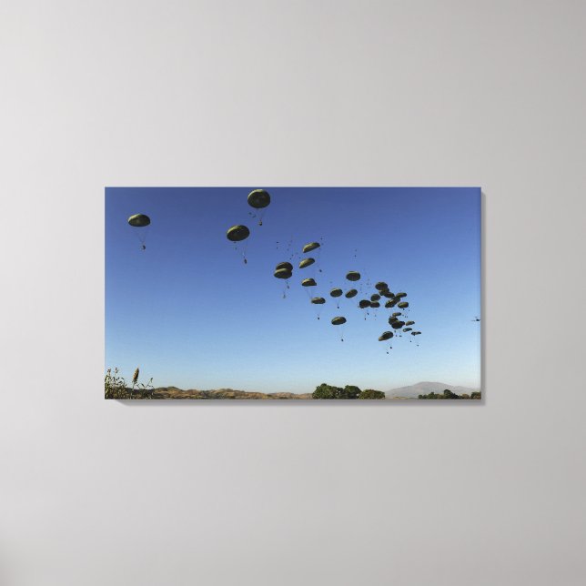 A US Air Force C-17 Globemaster III 2 Leinwanddruck (Vorderseite)