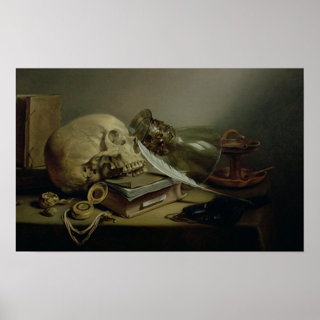 A Vanitas Still Life Poster (Vorne)