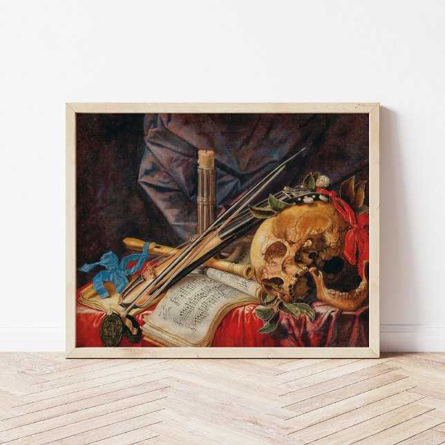 A Vanitas Still Life | Simon Renard de Saint-André Poster (Von Creator hochgeladen)