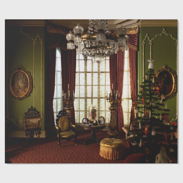 A Victorian Christmas - Wrapping Paper Geschenkpapier (Flach)