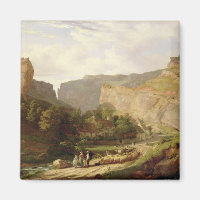 A View of Cheddar Kehle (Öl für Kanvas)