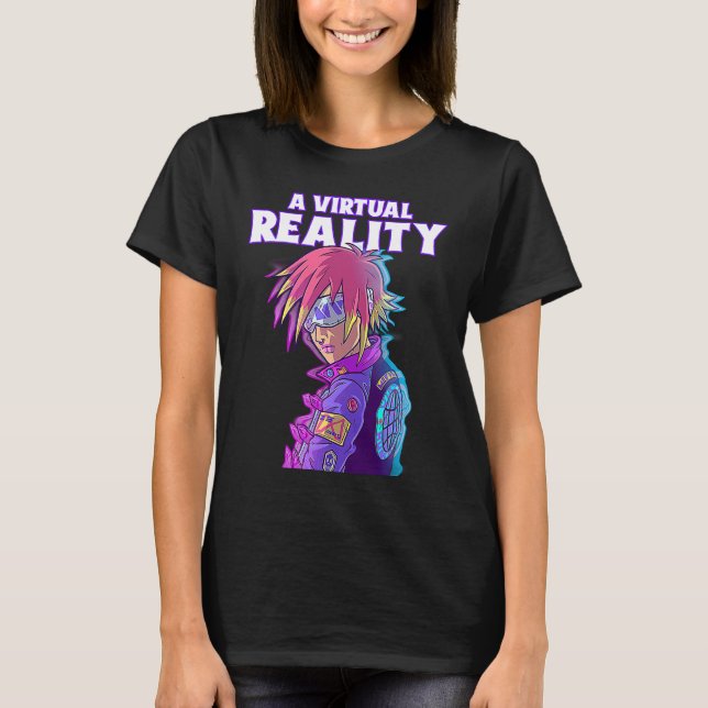 A VIRTUAL REALITY VR T-Shirt (Vorderseite)