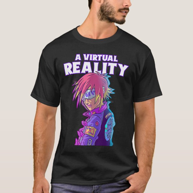 A VIRTUAL REALITY VR T-Shirt (Vorderseite)