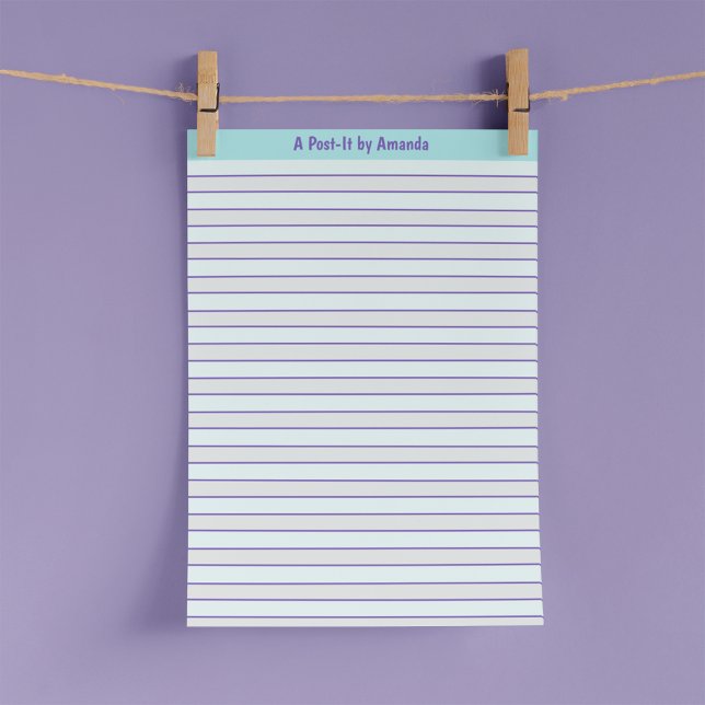 A von "Ihr Name" Meldebogen "Post-it® Notes" Post-it Klebezettel (Von Creator hochgeladen)