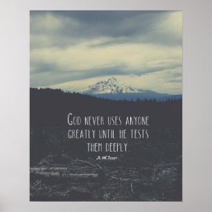A.W. Tozer Quote Poster
