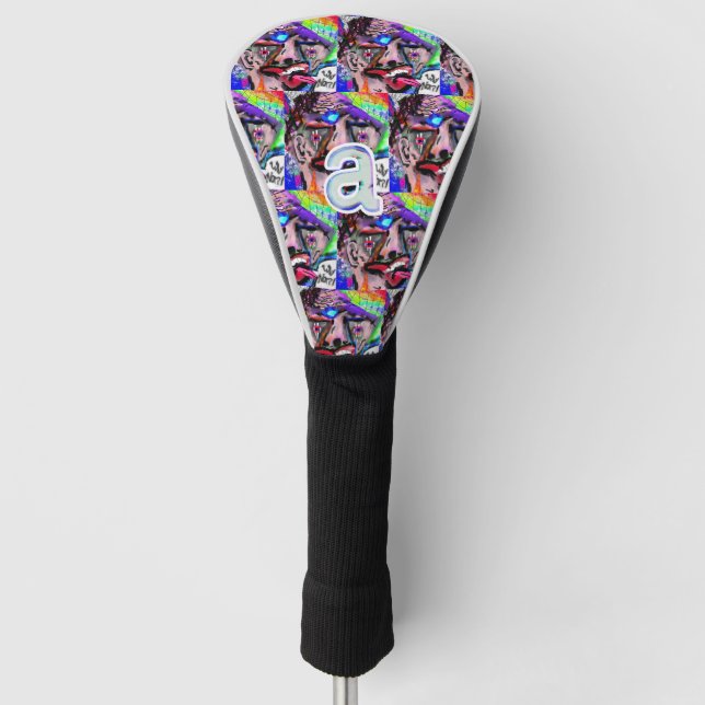 "a" - Warum nicht?! Golf Headcover (Vorderseite)