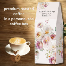 A WATERCOLOR LOVELY PINK FLORAL PERSONAL MESSAGE