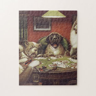 A Waterloo - Dogs Playing Poker - Cassius Coolidge Puzzle