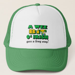 A Wee Bit Irish Hat Truckerkappe