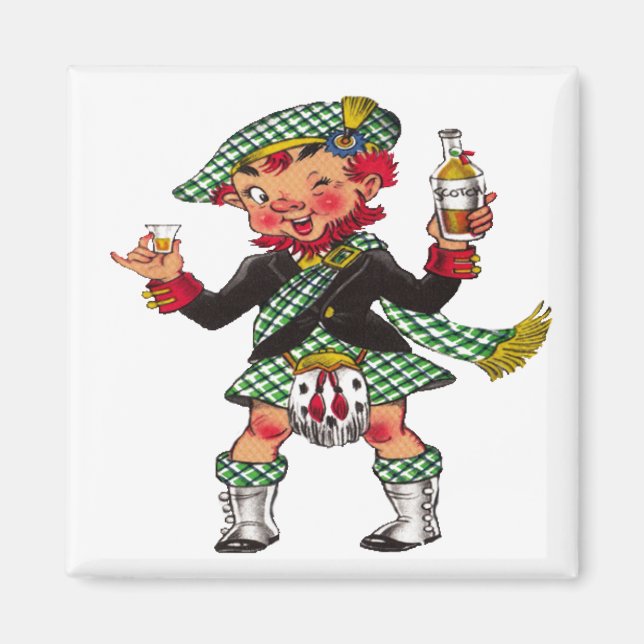 A Wee Bit O' Scotch Magnet (Vorne)