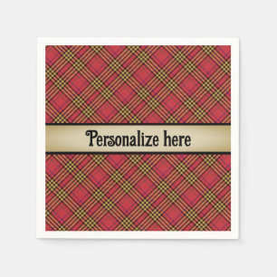 A Wee Dram of Scotch Serviette