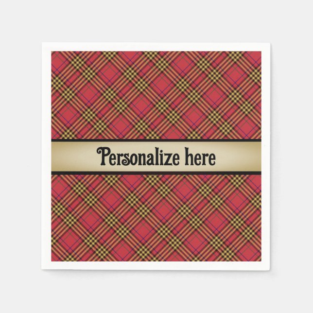 A Wee Dram of Scotch Serviette (Vorderseite)