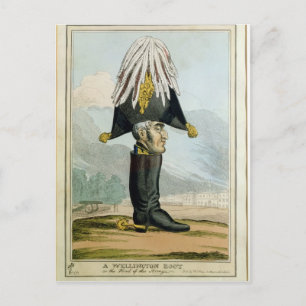 A Wellington Boot - oder der Leiter der Armye, Postkarte