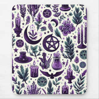 A Wiccan Pattern 1 Mousepad
