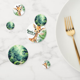 A Wild One Safari Baby Shower African Jungle Green Konfetti