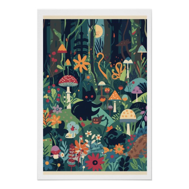 A woodland scene poster (Vorderseite)