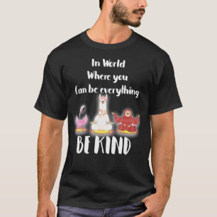 a world of kindness Unity Day anti bullying choose T-Shirt